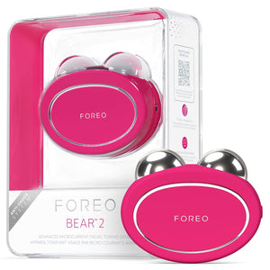 FOREO Bear 2 Advanced Toning Microcurrent Facial Device - Face Sculpting Tool - Firm & Contour - Non-Invasive - Increases Skin Care Absorption - Lavender