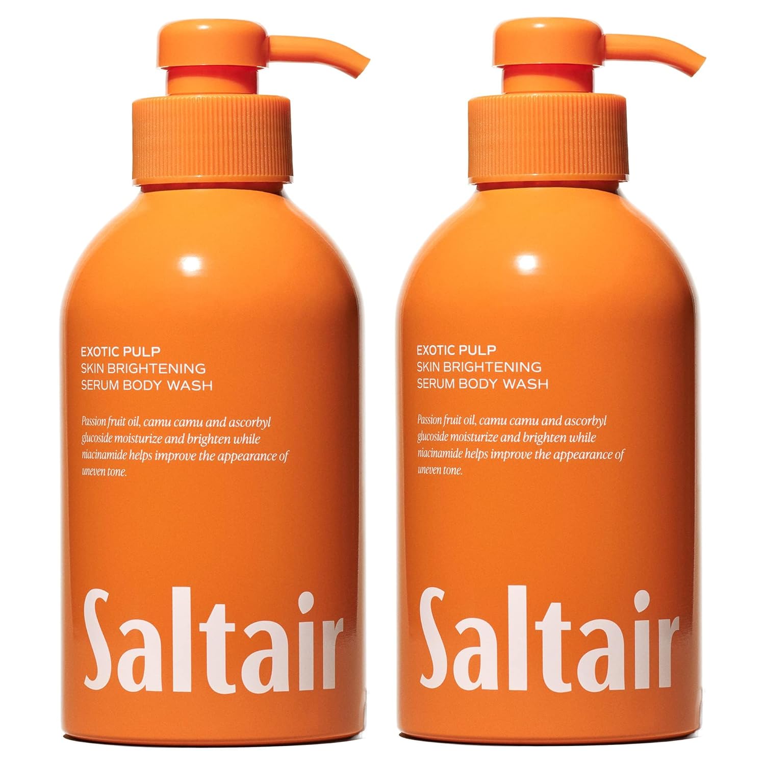 Saltair Body Wash, Signature Scents 2-Pack. Moisturizing Body Cleanser with Monoi Oil and Cupuacu Butter. Luxury Shower Gel for Women and Men. Vegan, Cruelty-Free, Paraben-Free. 2x 17oz Pump Bottles