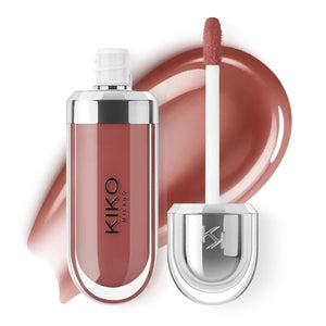 KIKO Milano 3D Hydra Lip Gloss – High Shine, Hydrating, Plumping, Non-Sticky, Moisturizing Lip Makeup