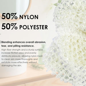 INNERNEED Food-Grade Soft Silicone Body Scrubber Shower Brush Handheld Cleansing Skin Brush, with Exfoliating Net Sponge Case (Black Brush)