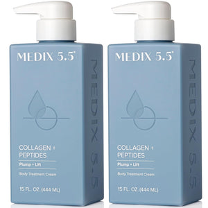 Medix 5.5 Retinol Body Lotion Skincare Moisturizer | Anti Aging Retinol Body Cream | Skin Care Tightening Lotion For Women & Men Helps Diminish Look Of Crepey Skin, Wrinkles, & Fine Lines, 2-Pack