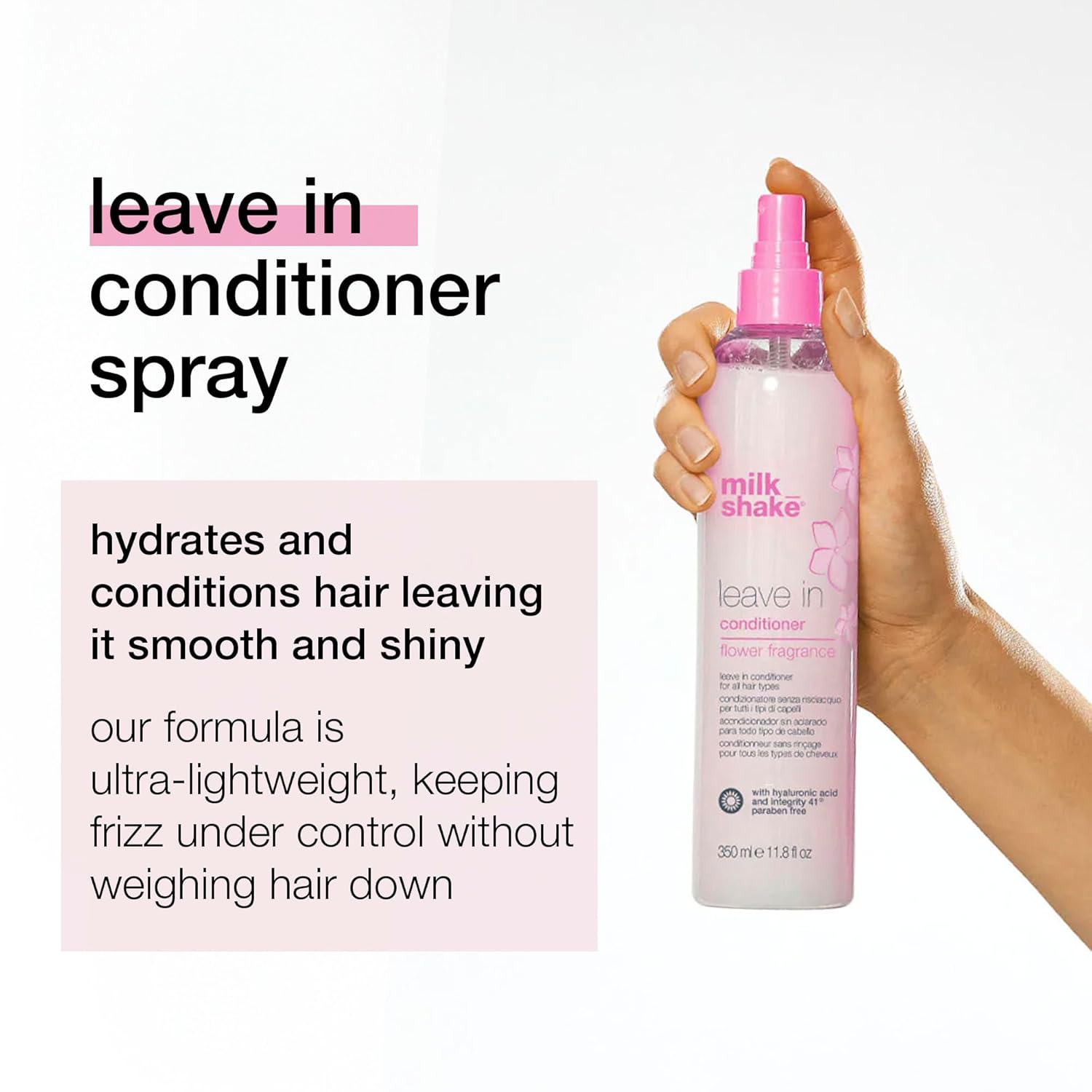 milk_shake Leave-In Conditioner Spray Detangler for Natural Hair