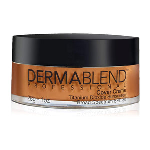 Dermablend Cover Crème Full Coverage Foundation Makeup, Hydrating Cream Concealer for Dark Circles and Blemishes, Maximum Coverage with Mineral Sunscreen SPF 30, 1 OZ