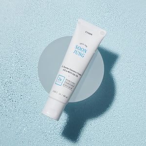 ETUDE Soonjung 2x Barrier Intense Cream Set | 2x Barrier Cream 2.02fl.oz + Ph 5.5 Relief Toner 0.85 Fl.oz. + Foam Cleanser 0.68 Fl.oz. | Oil & Water Balance, Korean Skin Care, Perfect Gift