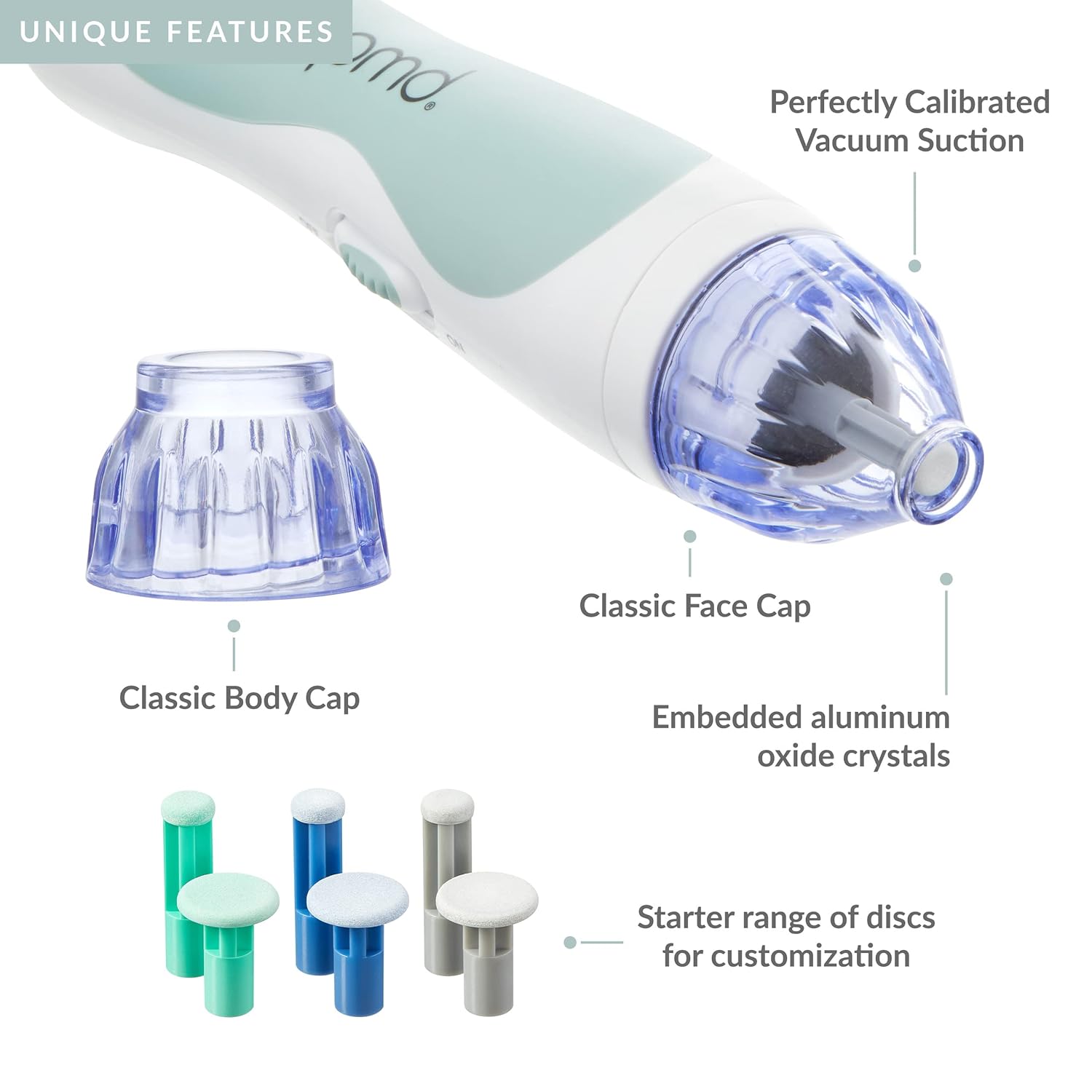 PMD Personal Microderm Classic - At-Home Microdermabrasion Machine with Kit for Face & Body