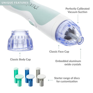 PMD Personal Microderm Classic - At-Home Microdermabrasion Machine with Kit for Face & Body