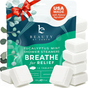 Shower Steamers Aromatherapy - USA Made with Natural Ingredients & Lavender Oil, Large Shower Bombs for Stress Relief, Relaxing Spa Gifts for Women & Men, Luxury New Mom & Nurse Gifts