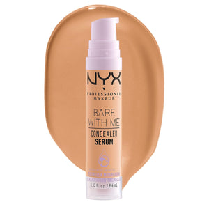 NYX PROFESSIONAL MAKEUP Bare With Me Concealer Serum, Concealer Makeup For Up To 24Hr Hydration - Beige
