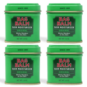 Bag Balm Vermont's Original Hand Moisturizer, Hand Balm for Dry Skin, Cracked Hands, Heels & Dry Hands Treatment, For Dogs and More Ointment, Lotion - 8oz Tin, 3 Pack