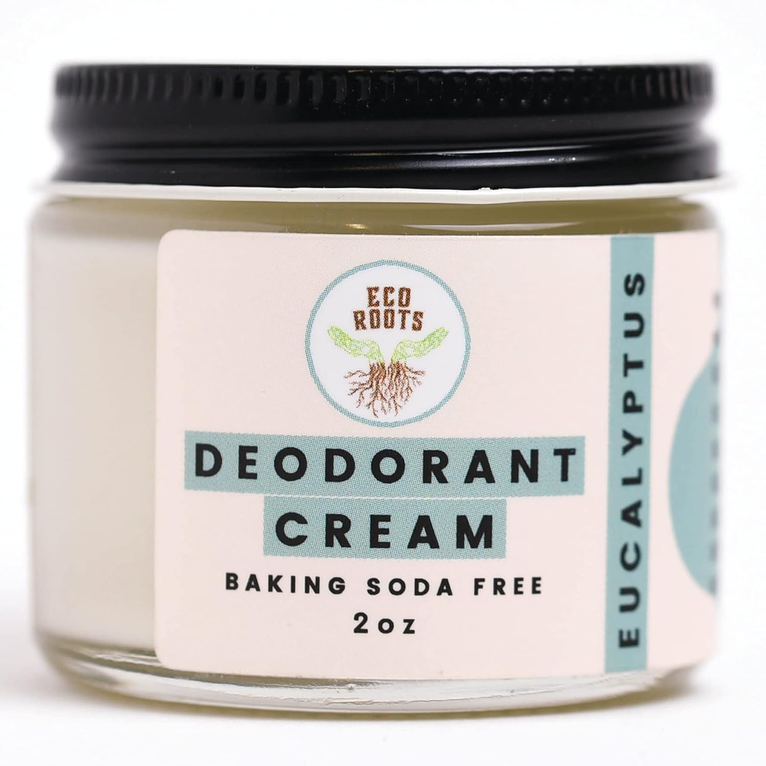 ECO ROOTS Natural Deodorant for Women & Men | Organic Deodorant Cream Non Aluminum | Baking Soda Free Healthy Deoderant for Body & Private Parts | All Vegan Pit Paste Zero Sweat | Coconut Scent