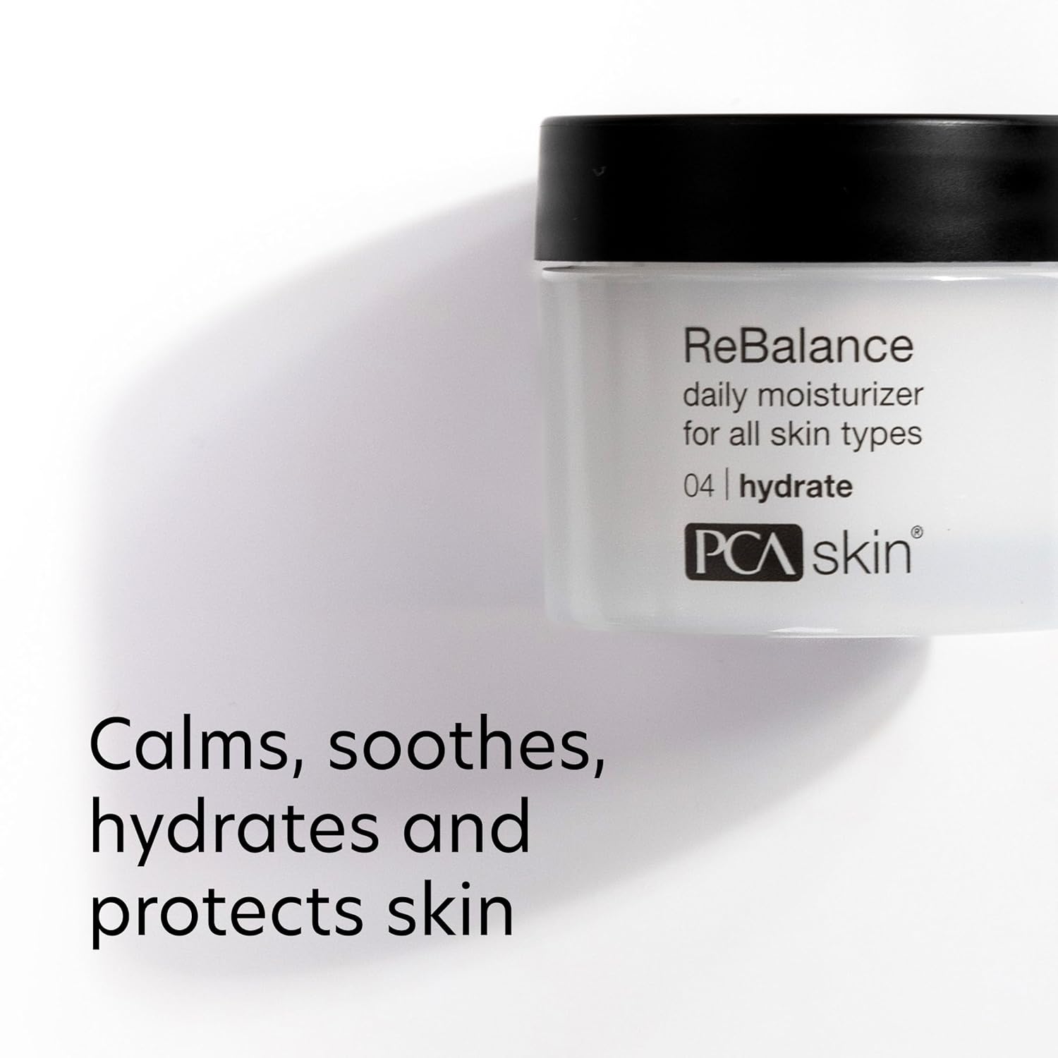 PCA SKIN ReBalance Sensitive Moisturizer for Face - ReBalance Daily Face Moisturizer for Dry Skin, Creamy