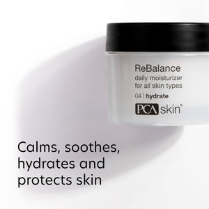 PCA SKIN ReBalance Sensitive Moisturizer for Face - ReBalance Daily Face Moisturizer for Dry Skin, Creamy