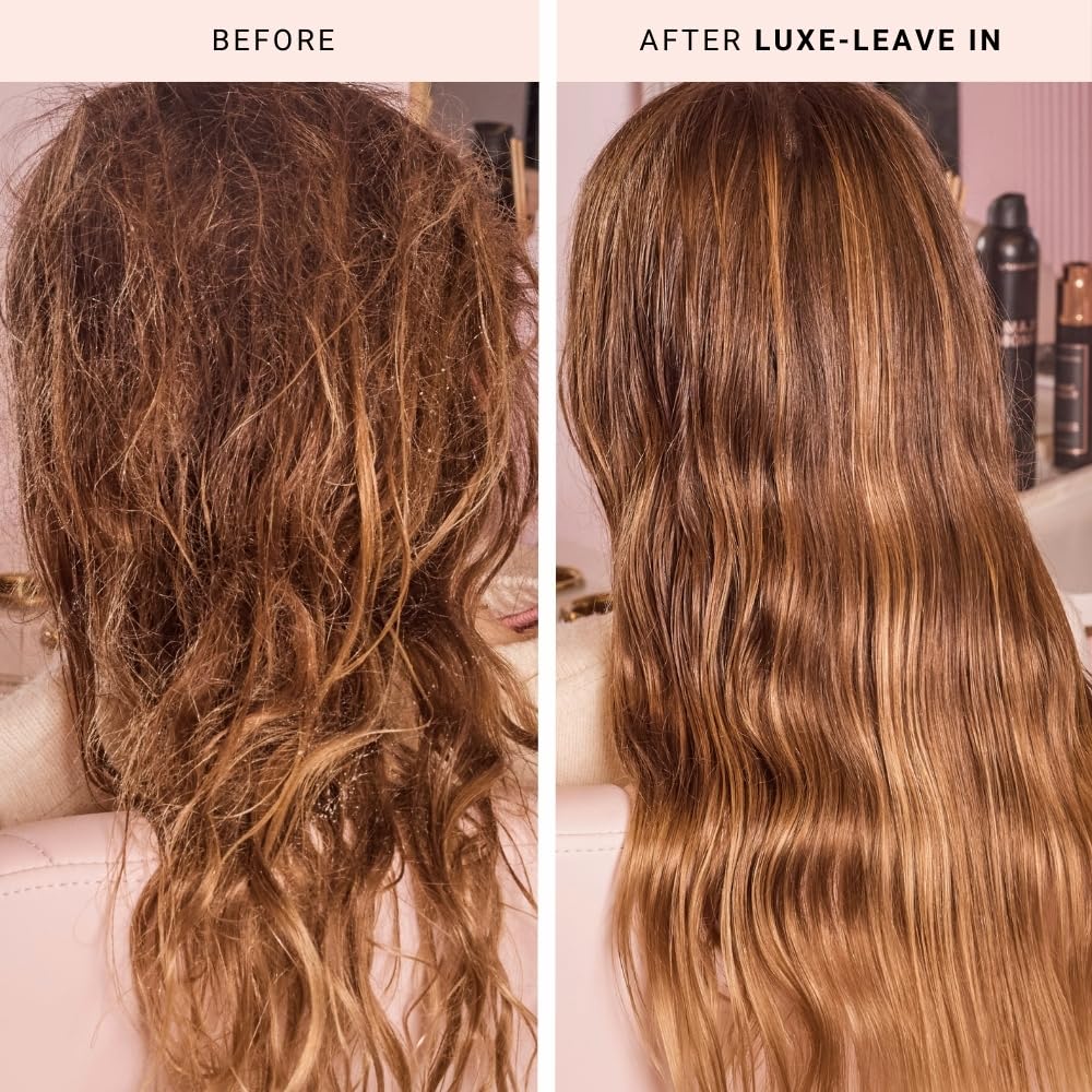 The Beachwaver Co. Haircare Luxe Leave-In Conditioning Detangler - Full Size (6 Oz) | Vegan Leave-In Treatment to Hydrate, Smooth, & Strengthen w/HiX Vegan Bond Multipliers | Sulfate & Paraben Free