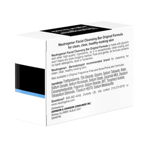 Neutrogena The Transparent Facial Bar Original Formula, 3.50 oz (Pack of 3)