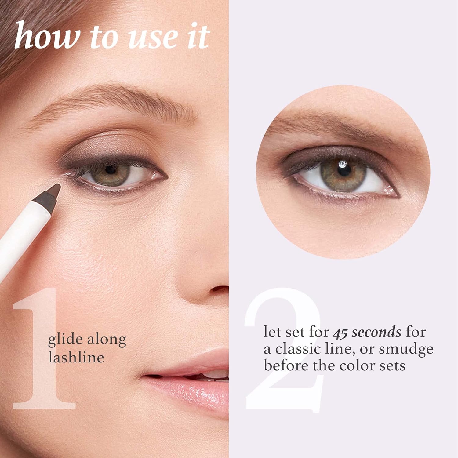 Julep Eyeshadow 101 Crème-to-Powder Eyeshadow Stick Duo + When Pencil Met Gel Sharpenable Multi-Use Longwear Eyeliner Pencil, 3pc Set - Bronze Shimmer, Soft Black & Marmalade Shimmer
