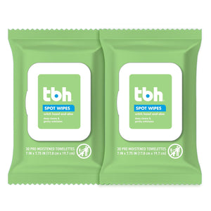 TBH Kids Spot Foam Face Cleansing Wipes – Gentle Daily Skincare for Preteens & Teens with Oily, Dry & Sensitive Skin – Salicylic Acid & Witch Hazel – Paraben-Free & Dermatologist-Approved