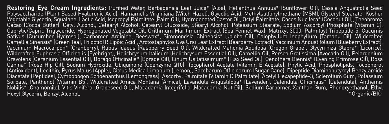 Brickell Men's Restoring Eye Routine for Men, Eye Cream and Serum for Men, Natural and Organic, Unscented, Men's Skin Care Gift Set