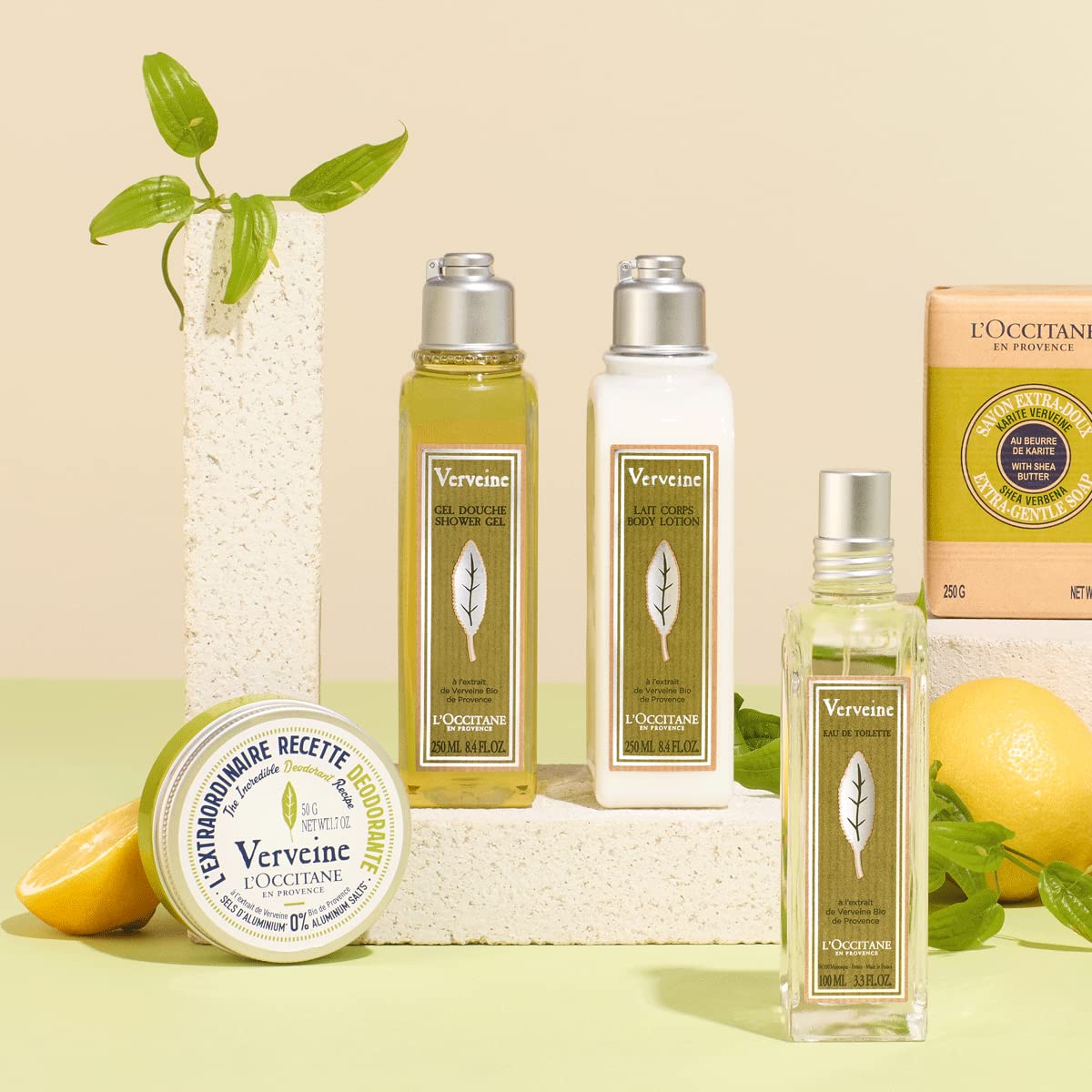 L'OCCITANE Body Lotion: Moisturizing With Shea Butter, Softening, Visibly Firmer-Looking Skin, Made in France, Almond Milk Veil, Noble Epine, Barbotine, Cherry Blossom, Lavender, Rose and Verbena