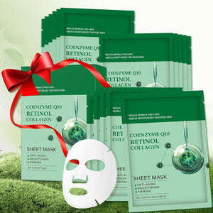 Facial Mask Anti Acne Face Masks Skin Care, Sheet Masks With Salicylic Acid Sheet For Acne Prone Hydrating Moisturizing Skincare for Scar Breakouts Pimple Beauty Oil Control Redness 10 Sheets