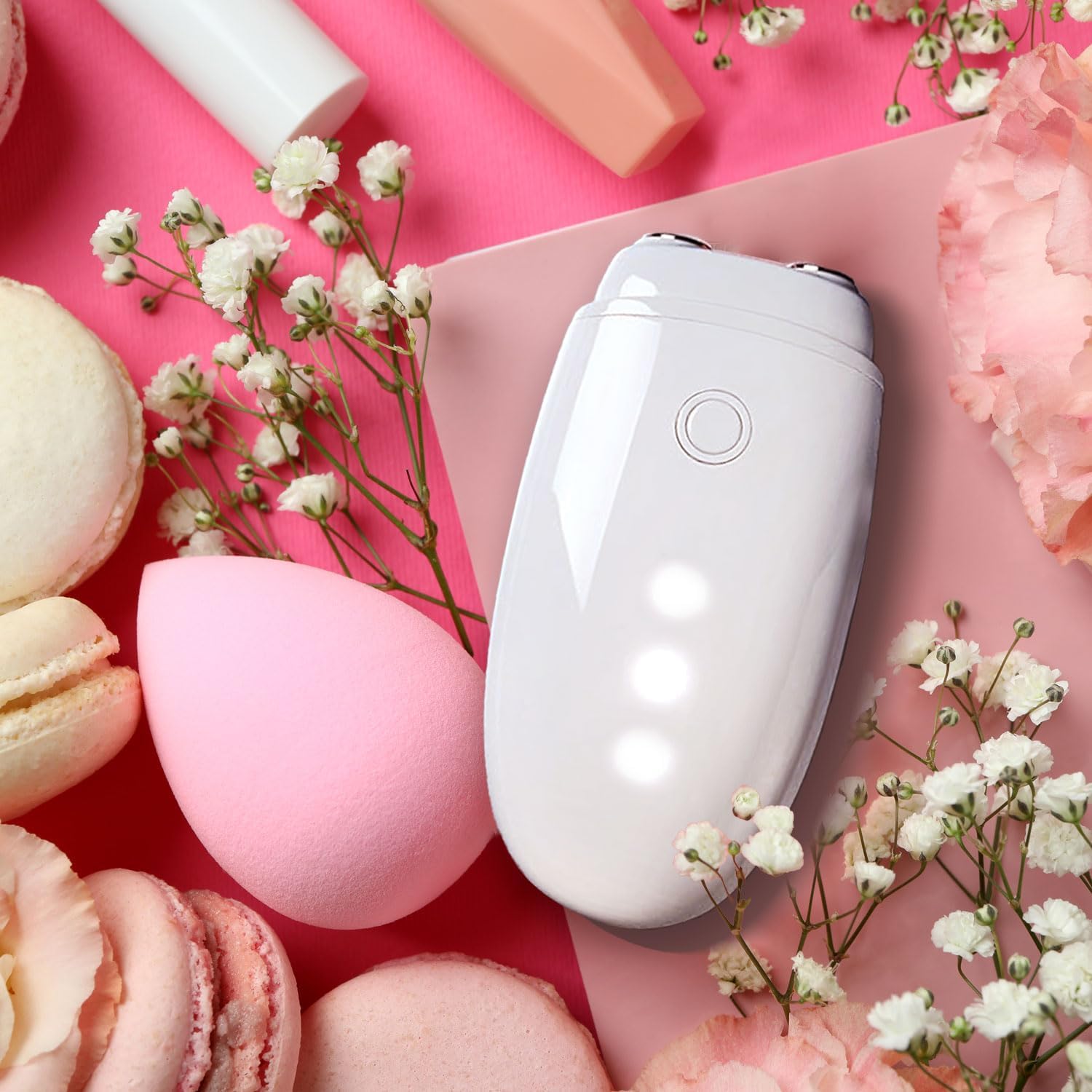 Galvanic Spa - Facial Toning Device - Micro-Current Gua Sha face Tone Device - Skin Firming - FDA Cleared Facial Massager