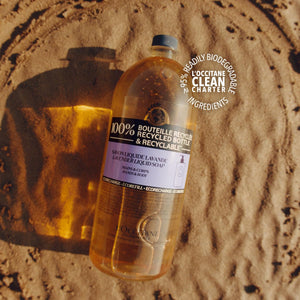 L'OCCITANE Shea Hands & Body Lavender Liquid Soap Refill 16.90 fl. oz