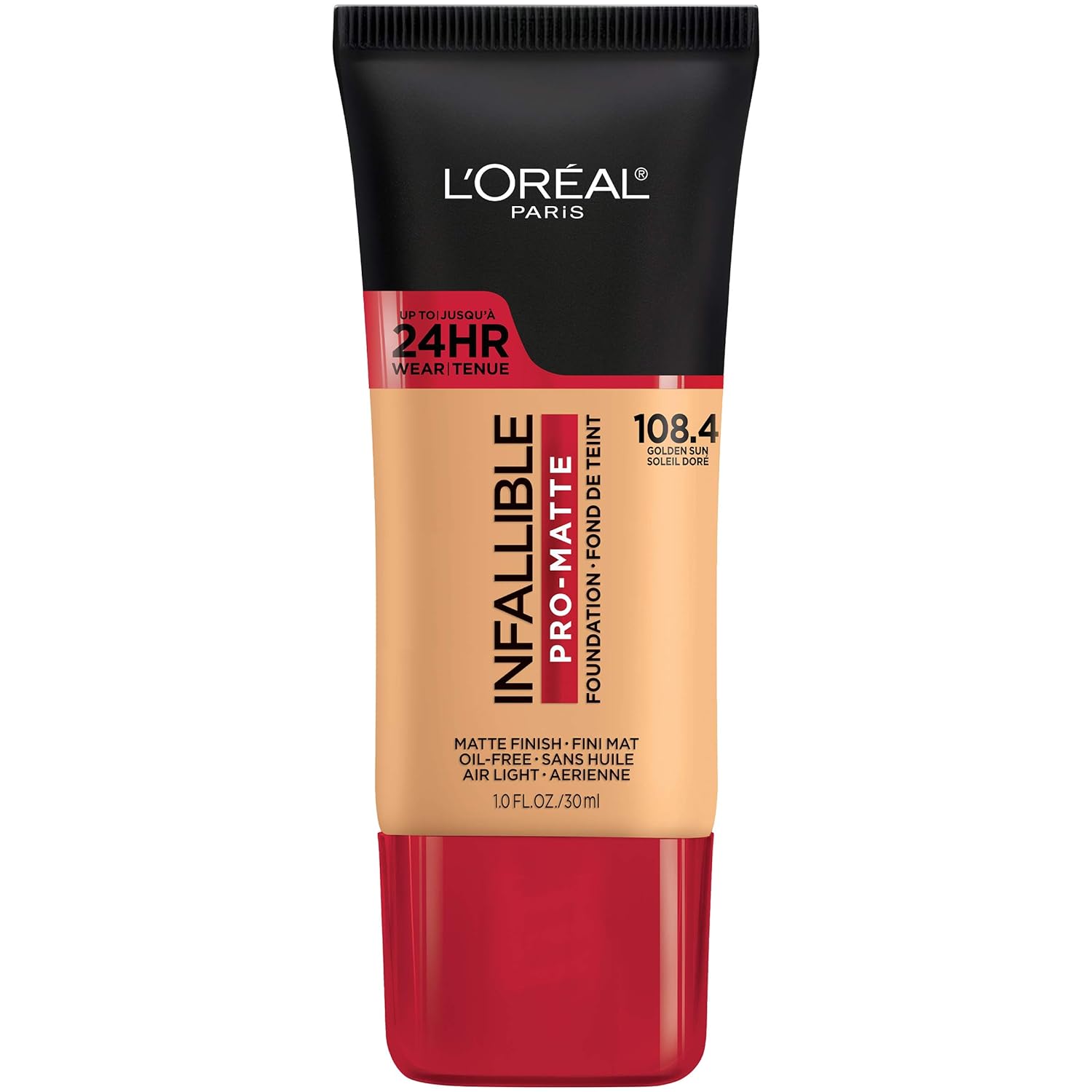 L'Oreal Paris Cosmetics Makeup Infallible Pro-Matte Liquid Longwear Foundation, Fresh Beige, 1 fl oz