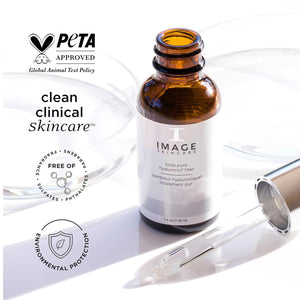 IMAGE Skincare, AGELESS Total Pure Hyaluronic 6 Filler, Facial Hydration Serum, Fill in Look of Fine Lines and Smooth Appearance of Wrinkles, 1 fl oz