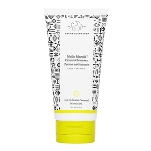 Drunk Elephant Mello Marula Cream Cleanser - 150 ml/5 fl oz - Calming Face Wash - Clean Clinical Skincare - Cruelty-Free - Dermatologist-Tested - Free of Essential Oils, Silicones, and Fragrance