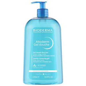 Bioderma - Atoderm - Hydrating Shower Gel - Moisturizing Face and Body Cleanser - Body Wash for Normal to Dry Sensitive Skin