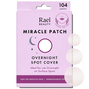 Rael Pimple Patches, Miracle Invisible Spot Cover - Hydrocolloid Acne Patch, Treatment for Breakouts, Absorbs Zits & Blemish, Korean Skin Care, 2 Sizes (96 Count)