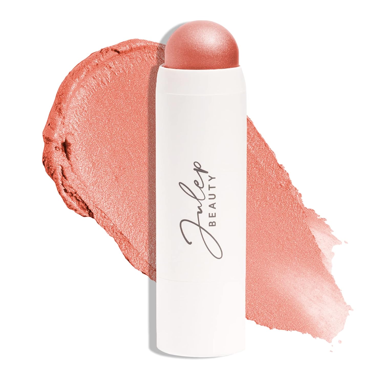 Julep Skip The Brush Cream to Powder Blush Stick - Neutral Bronze - Blendable and Buildable Color - 2-in-1 Blush and Lip Makeup Stick