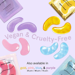 grace & stella Under Eye Patches for Puffy Eyes and Dark Circles (Retinol, 24 Pairs) Restoring Gel Under Eye Masks with Hyaluronic Acid - Vegan Cruelty-Free Skincare Birthday Gifts for Women