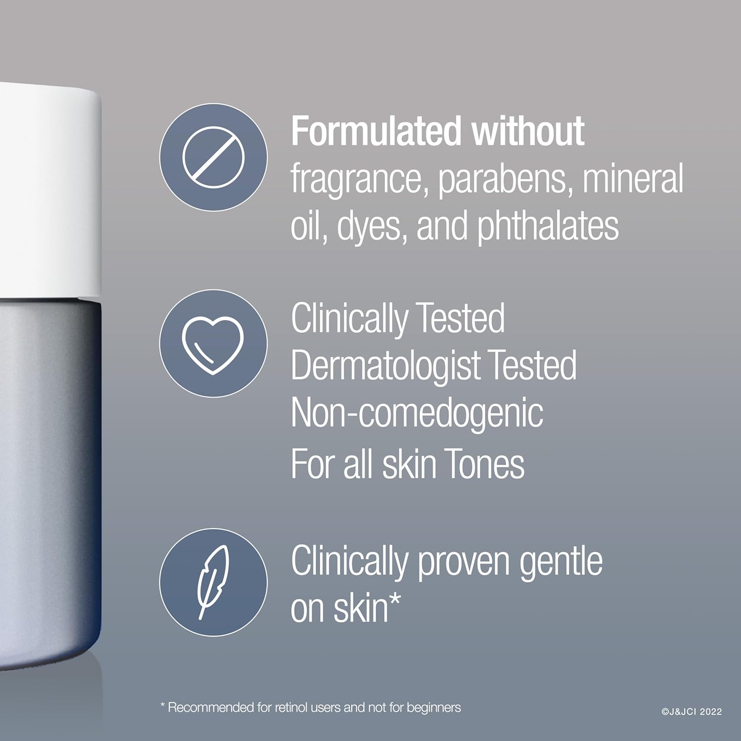 Neutrogena Retinol Pro+ Anti-Wrinkle Night Moisturizer, Rapid Wrinkle Repair, Anti-Aging Face & Neck Cream, Formulated without fragrance, parabens, dyes, & phthalates, Retinol, 1.7 oz