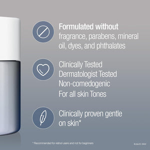 Neutrogena Retinol Pro+ Anti-Wrinkle Night Moisturizer, Rapid Wrinkle Repair, Anti-Aging Face & Neck Cream, Formulated without fragrance, parabens, dyes, & phthalates, Retinol, 1.7 oz