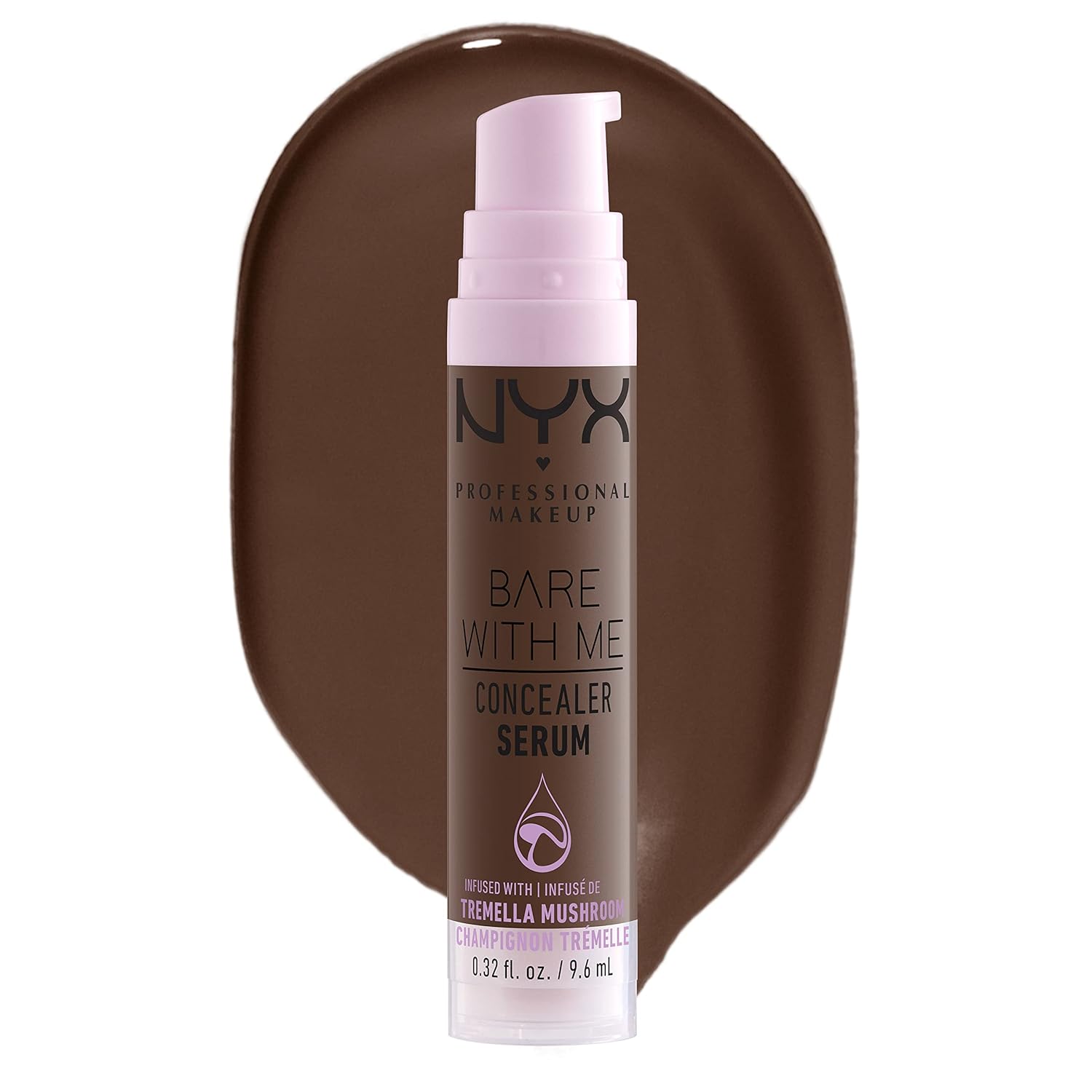 NYX PROFESSIONAL MAKEUP Bare With Me Concealer Serum, Concealer Makeup For Up To 24Hr Hydration - Beige