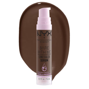 NYX PROFESSIONAL MAKEUP Bare With Me Concealer Serum, Concealer Makeup For Up To 24Hr Hydration - Beige