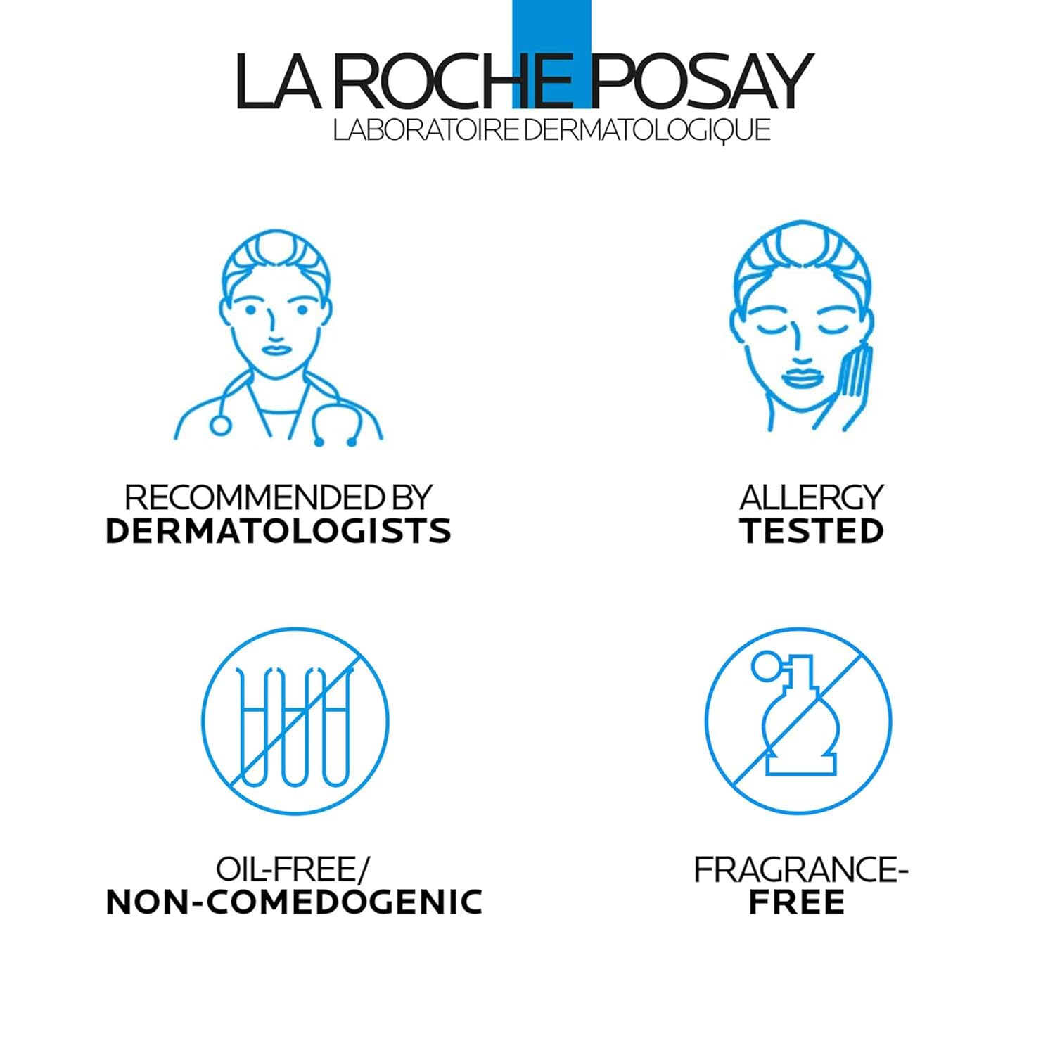 La Roche-Posay Toleriane Purifying Foaming Facial Cleanser, Niacinamide + Ceramides + Prebiotic Thermal Water, Oil Free Face Wash For Oily Skin, Pore Cleanser Safe For Sensitive Skin, Soap Free