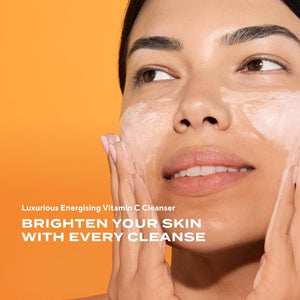 Murad Essential-C Cleanser - Energizing Antioxidant Citrus Face Wash with Vitamin C Technology - Brightening Foaming Gel Washes Away Pollution and Impurities & Conditions and Nourishes Skin