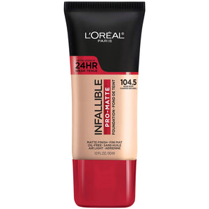 L'Oreal Paris Cosmetics Makeup Infallible Pro-Matte Liquid Longwear Foundation, Fresh Beige, 1 fl oz