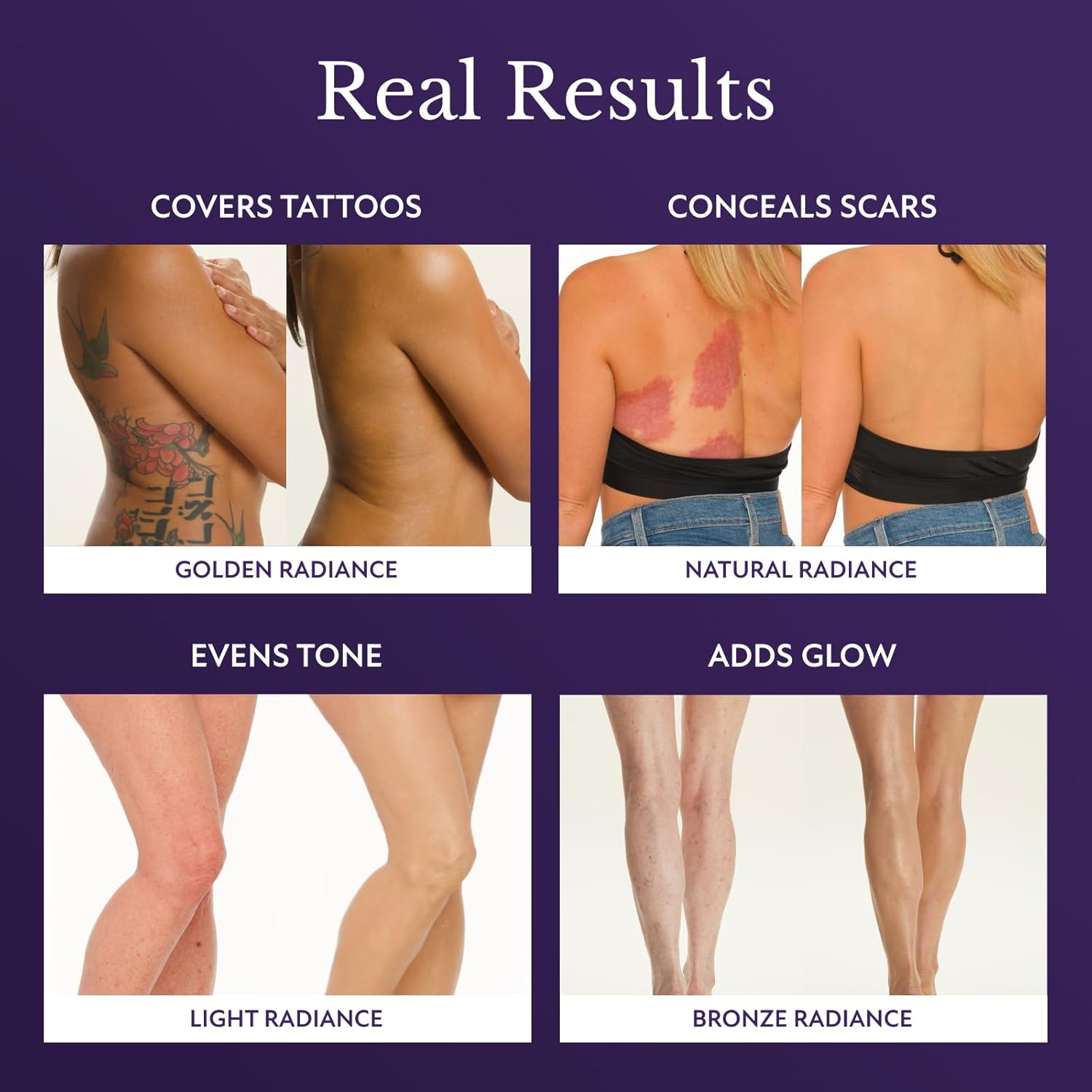 Westmore Beauty Body Coverage Perfector – Waterproof Leg & Body Makeup - Tattoo Cover Up Makeup - 3.5 Oz (Natural Radiance)