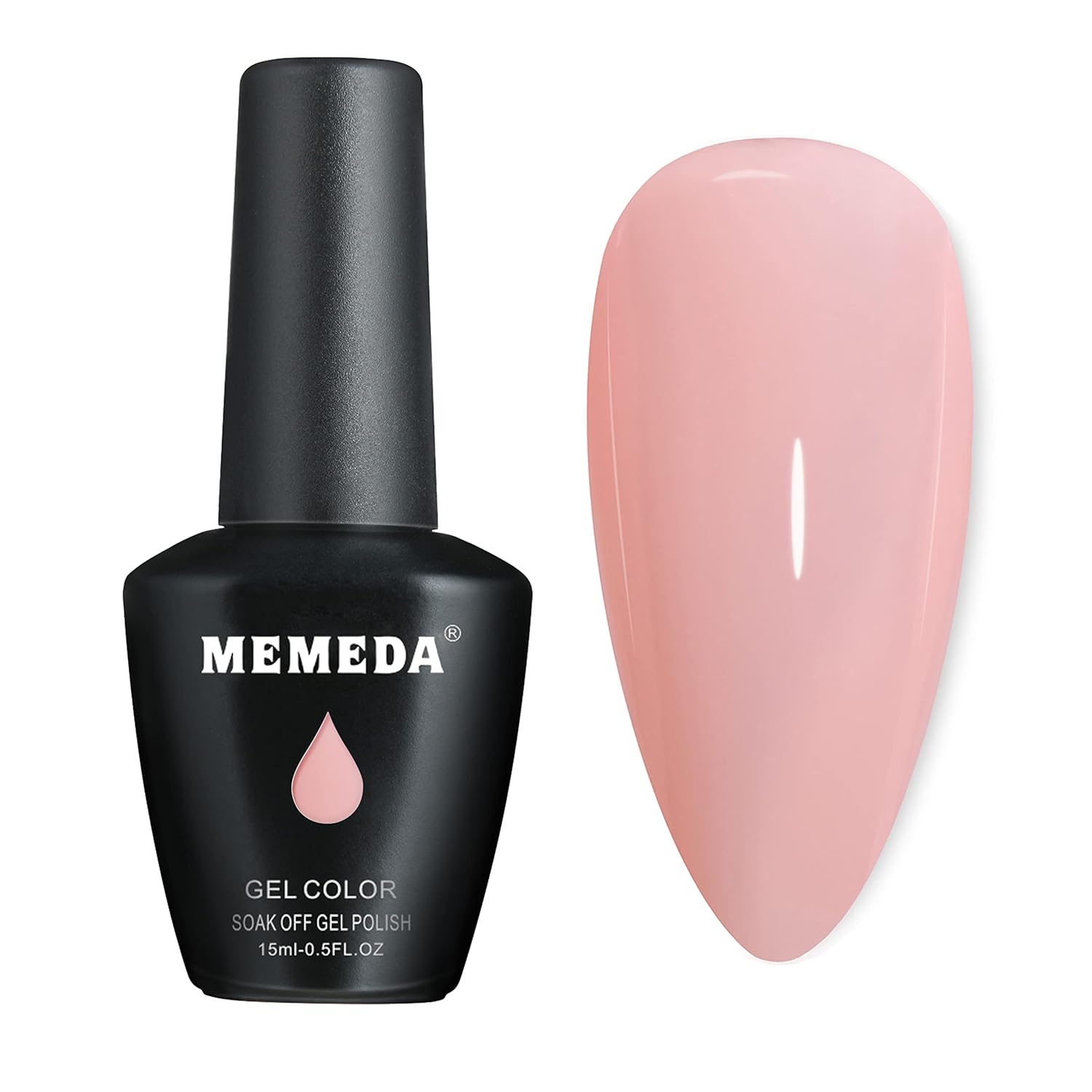 Gel Nail Polish, Neutral Gel Polish, Nude Gel Polish, 0.5 fl oz