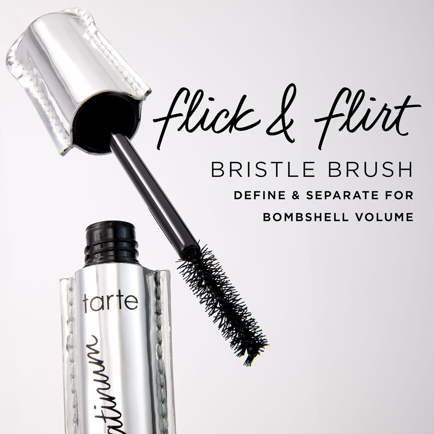 tarte lights, camera, lashes platinum voluminizing mascara