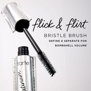 tarte lights, camera, lashes platinum voluminizing mascara