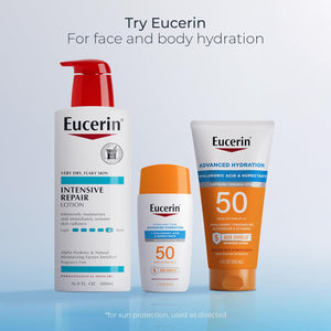 Eucerin Intensive Repair Body Lotion for Dry Skin with Alpha Hydroxy, Body Moisturizer for Very Dry Skin, Moisturizes, Exfoliates and Conditions, Paraben Free and Fragrance Free, 16.9 Fl Oz Bottle