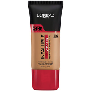 L'Oreal Paris Cosmetics Makeup Infallible Pro-Matte Liquid Longwear Foundation, Fresh Beige, 1 fl oz