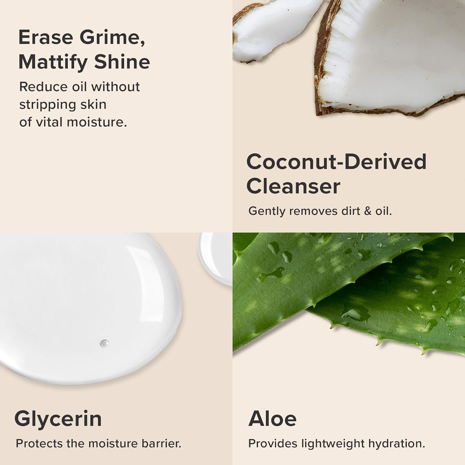 Paula's Choice SKIN BALANCING Oil-Reducing Cleanser with Aloe, Face Wash for Oily Skin & Large Pores