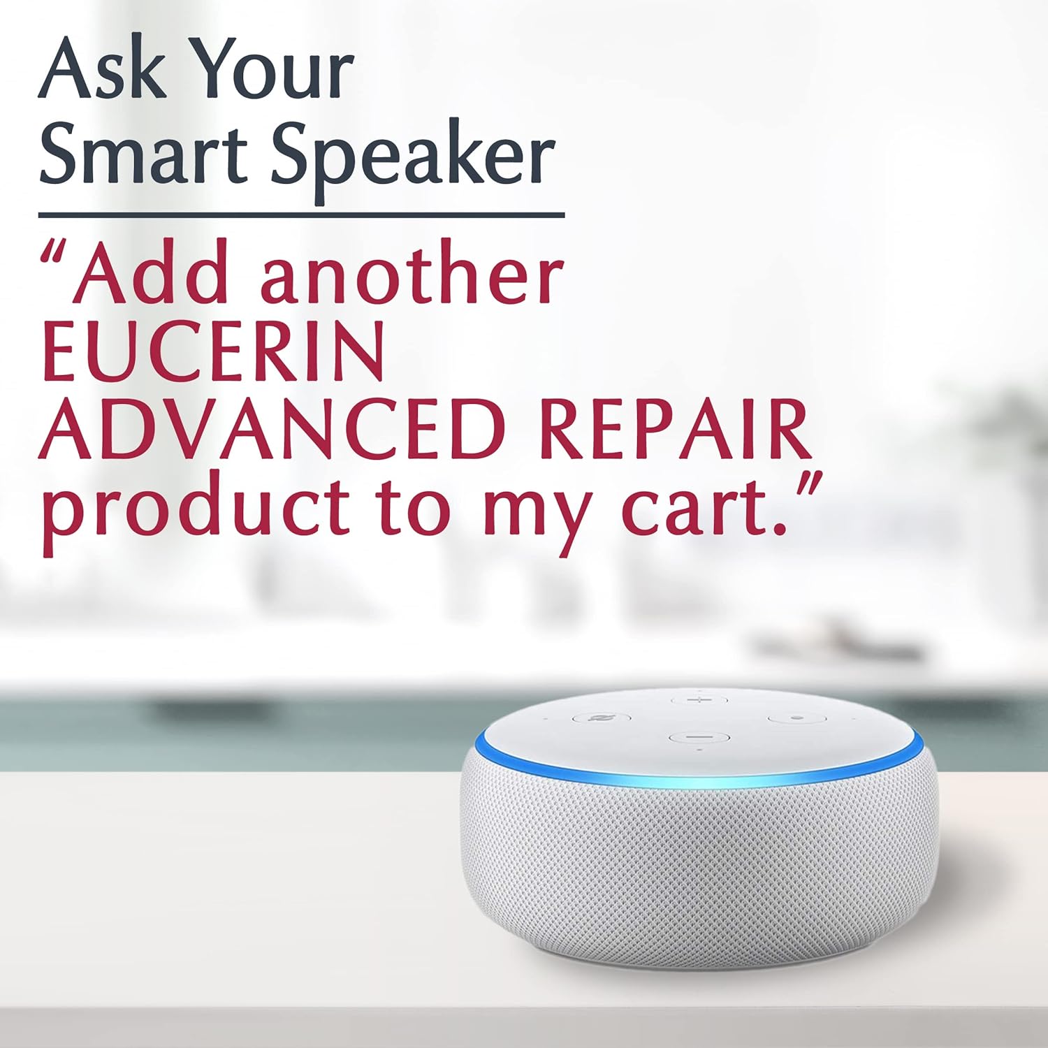 Eucerin Advanced Repair Hand Cream, Immediately Soothes and Repairs Very Dry Skin, Fragrance Free, Non Greasy, Fast Absorbing, Travel Size Hand Lotion, 2.7 Oz Tube, Pack of 3