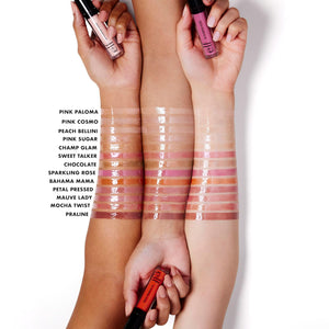e.l.f. Lip Plumping Gloss, Soothes, Shimmer, Peach Bellini, 0.09 Ounce