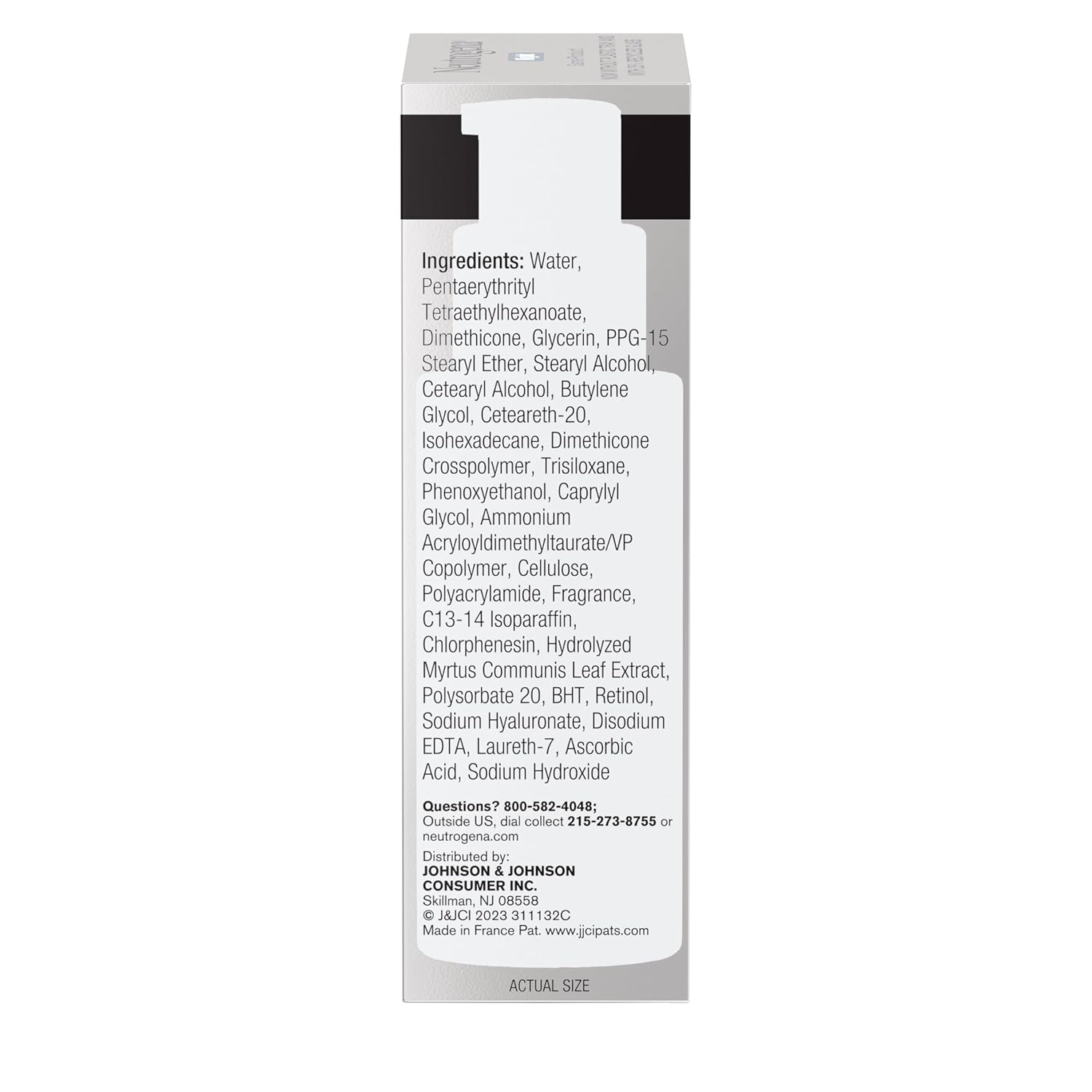 Neutrogena Rapid Wrinkle Repair Retinol Night Face Moisturizer, Daily Anti-Aging Face Cream with Retinol & Hyaluronic Acid to Fight Fine Lines & Wrinkles, 1 fl. oz