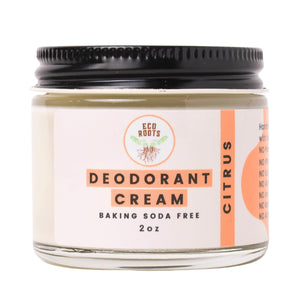 ECO ROOTS Natural Deodorant for Women & Men | Organic Deodorant Cream Non Aluminum | Baking Soda Free Healthy Deoderant for Body & Private Parts | All Vegan Pit Paste Zero Sweat | Coconut Scent